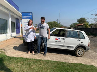 Novo veículo para saúde de Tomazina